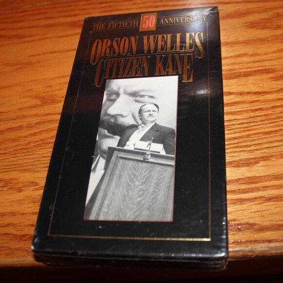 3/$28❤️1941 CITIZEN KANE 50th Anniversary VHS 1991 Turner Home Entertainment - Picture 1 of 13